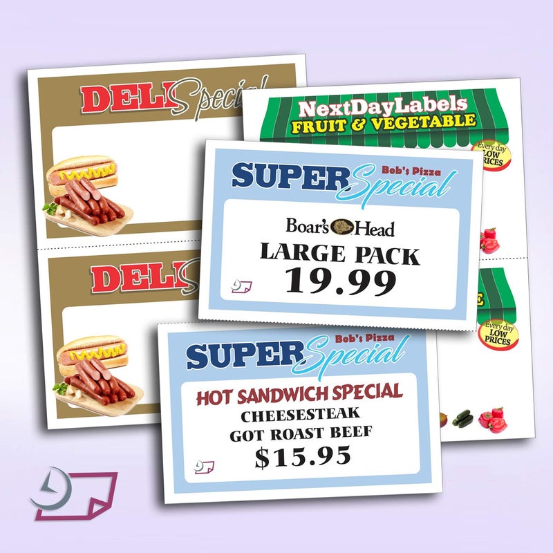 NextDayLabels بطاقات بريدية بيضاء مثقبة بحجم رسالة من نكست داي ليبلز، وزن 75 رطل (203 جرام) لكل ورقة، 2 لكل صفحة، مقاسات البطاقات 8.5" × 5.5"، متوافقة مع طابعات الحبر/الليزر - 50 ورقة / 100 بطاقة - Image 4